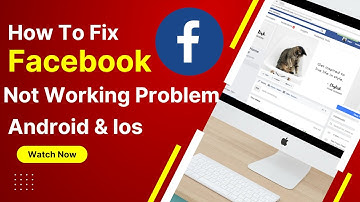 How To Fix Facebook App Not Working Problem Android & Ios