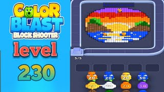 Color Blast Block Shooter level 230 crazy level gameplay walkthrough solution  screenshot 4