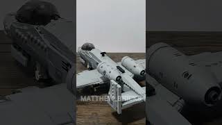 A-10 Thunderbolt II New design #bricks #military #legomilitary #militarybricks #lego #attackaircraft
