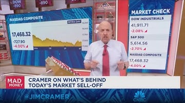 We want to be historical not hysterical, says Jim Cramer on market downturn