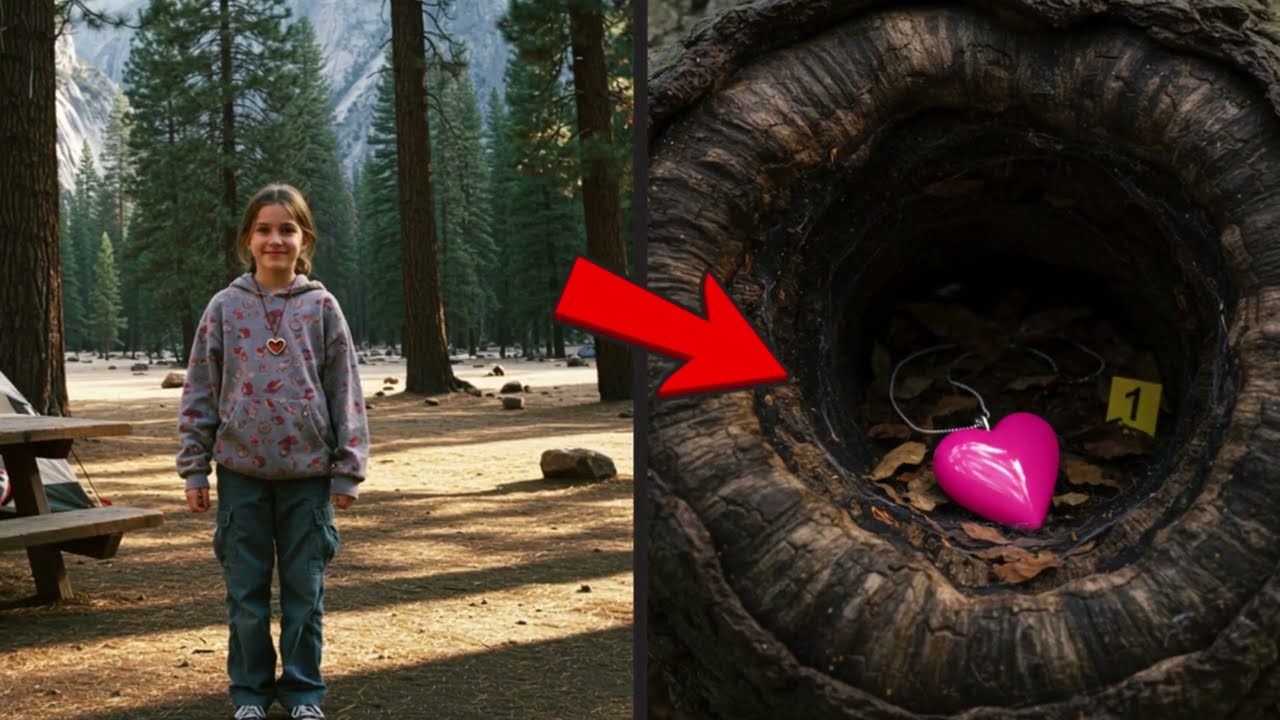 En 2002, niña desaparece en el Parque Yosemite — 12 años después, hallan su collar en un árbol hueco