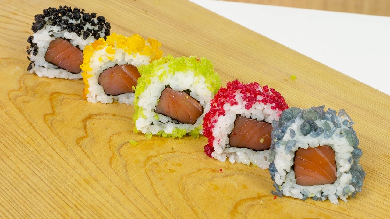 Coloured Tempura for Sushi - Sushi Cooking Ideas #5 | How To Make Sushi