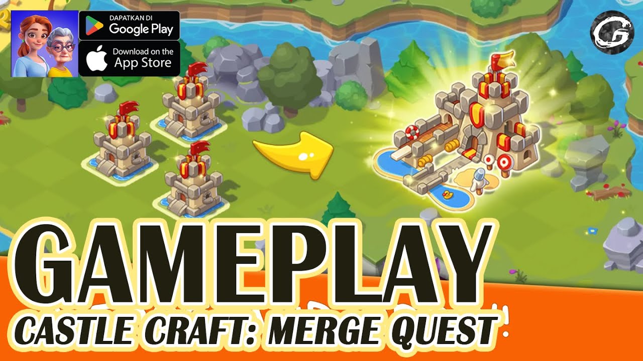 Castlecraft Ios Castle Craft: Merge Quest Gameplay - Mobile Game (Android/IOS) - YouTube