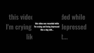 Imagine Being Depressed Like A Loser On Internet