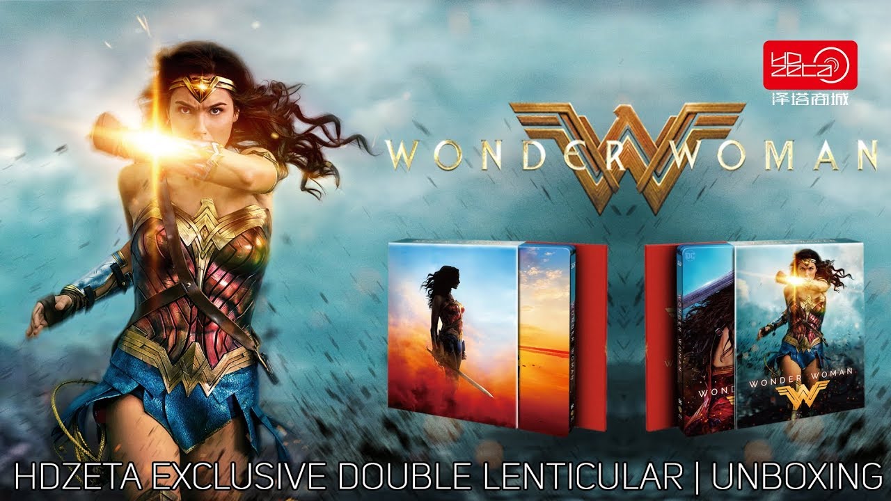 unpacking list python 3 Wonder Woman | Limited Double Lenticular Edition | HDZETA | Unboxing