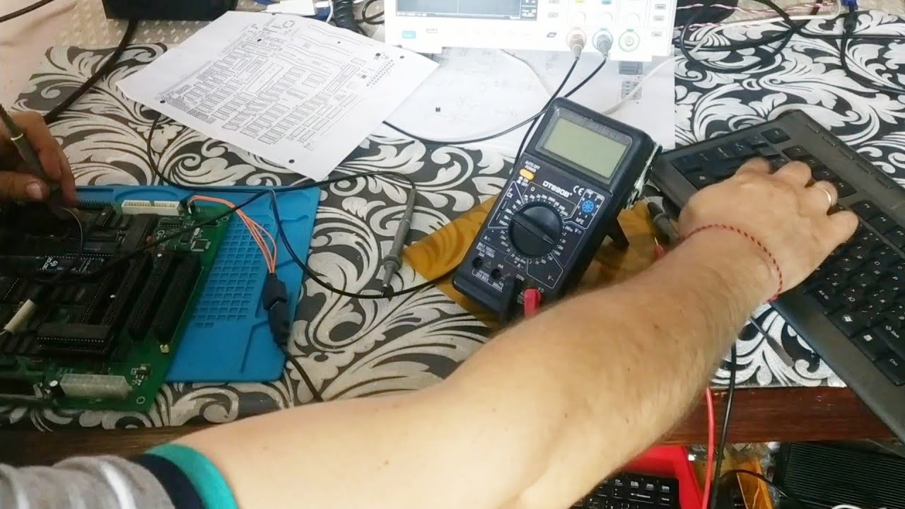 こまページ ZX Spectrum Scorpion-1024 Repair. Part 3. The Computer Lives
