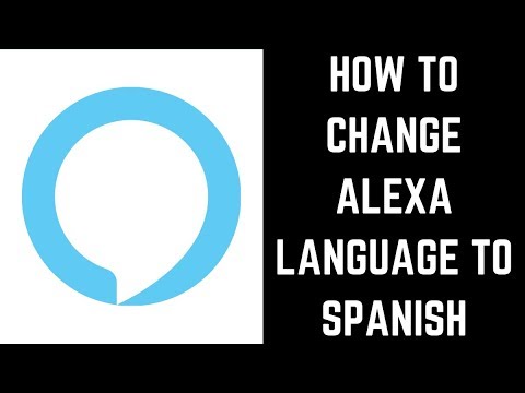 Cambiar idioma alexa