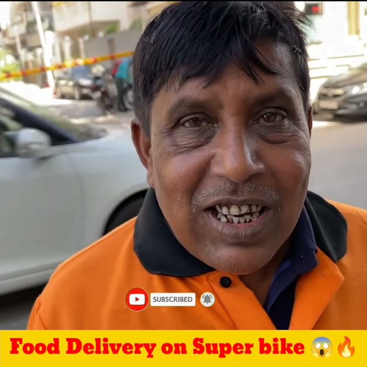 Food delivery on Super bike |Swiggy delivery boy on super bike | Public reactions part 2😱🔥 #shorts