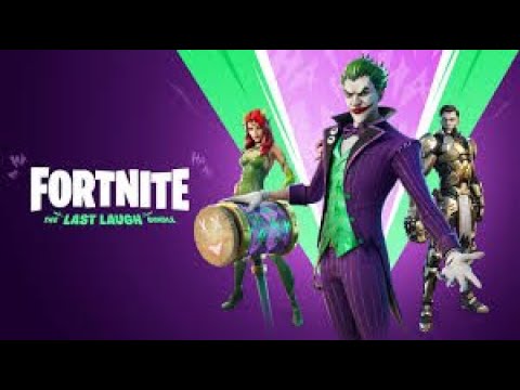 Jogando com o novo pacote do coringa!!! - Fortnite