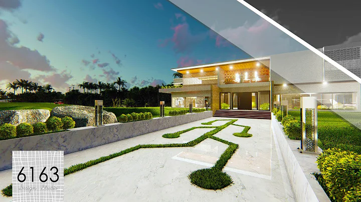 LUMION 10 | ISLAND HOUSE | ARCHITECTURAL CONCEPT 8K 50 FPS | 6163DESIGNSTUDIO