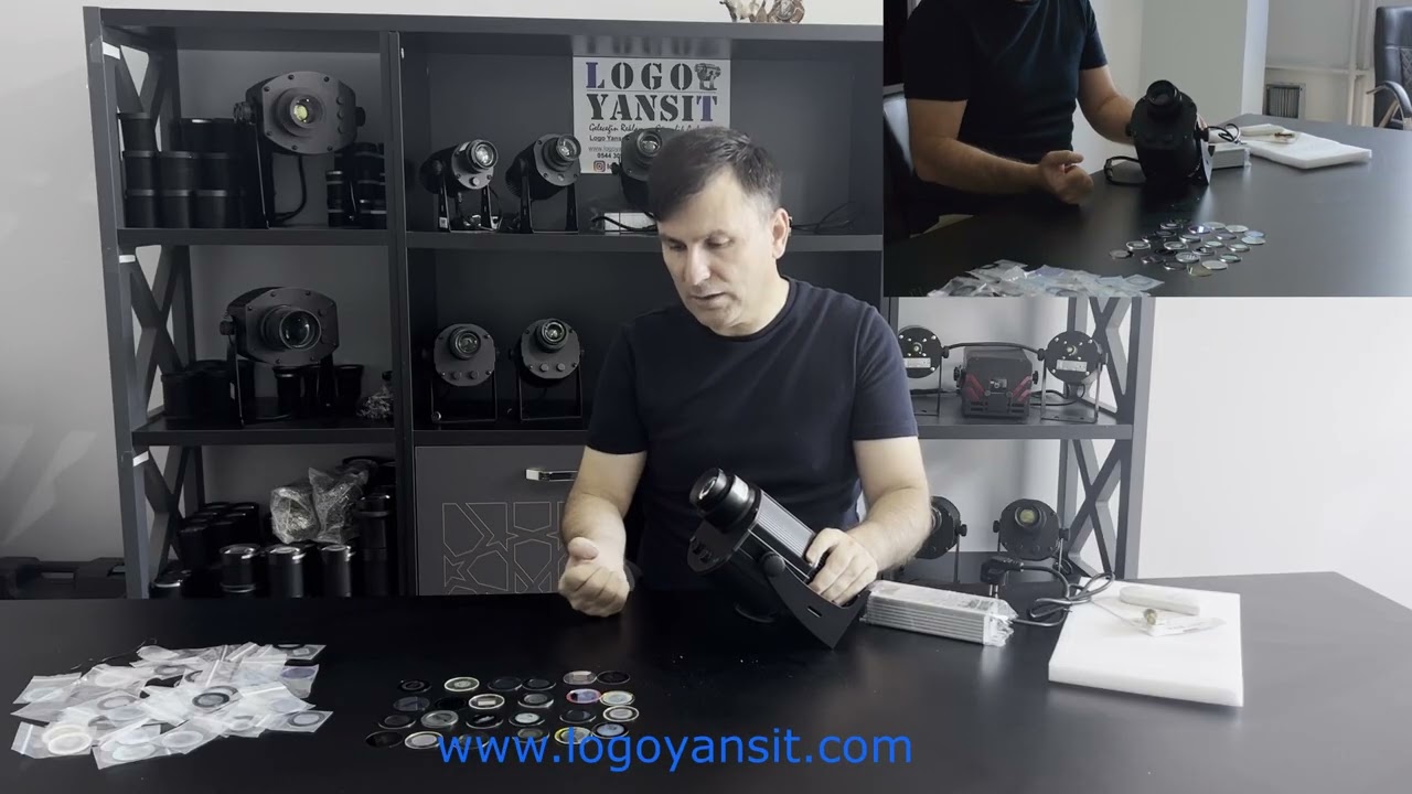 Logo Yansıt LYD-i110W Gobo Yansıtıcı 56 YouTube player