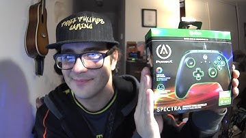 LIVE Unboxing Xbox One PowerA Spectra Controller