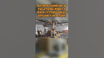 Robots on Tracks: Material Handling and Palletizing Demonstration