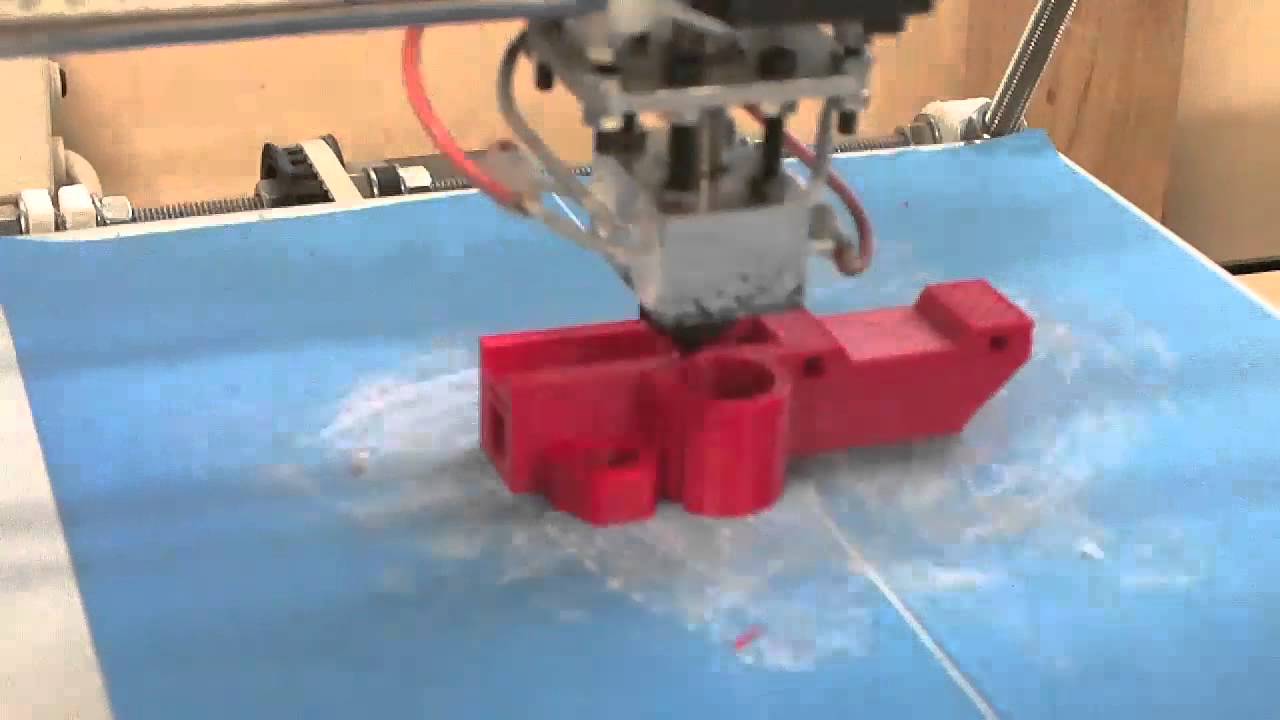 3D Printing Time Lapse 13-04-20 - Prusa i3 X End - Motor Mount - YouTube