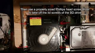 Howto remove a stuck BD Disc from your Panasonic BluRay Recorder