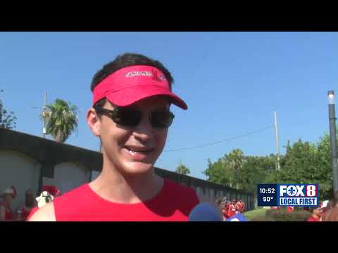 Annual Red Dress Run Fundraiser Brings Scarlet Fever To French Quarter For 30th Year