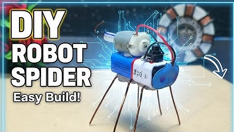 How to Build a Robot Spider from Scratch | Easy DIY Project