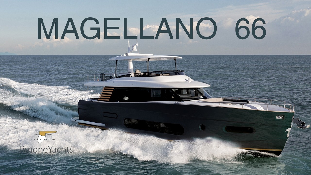 Azimut Magellano 66 | Eleganza, autonomia e comfort | Timone Yachts