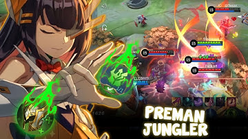Ruby Jungler Darah Tebel, Regen Deres, Musuh Dibuat Frustasi Gank Ruby! Top 1 Global Ruby