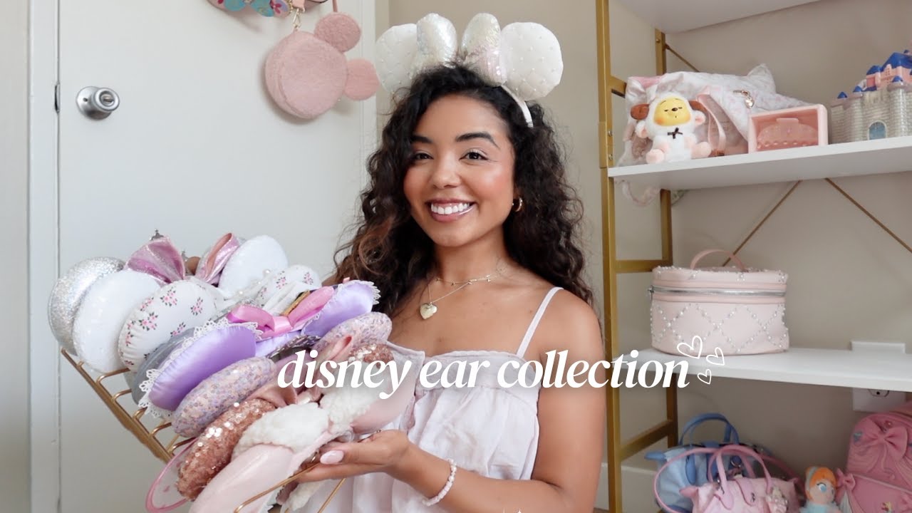 HUGE UPDATED DISNEY EAR COLLECTION!! - YouTube