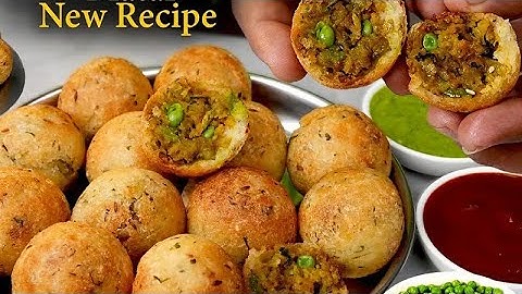 बिना फ्राय किए मटर का नया क्रिस्पी मजेदार नाश्ता बनाये और कचोरी समोसा भूल जाए