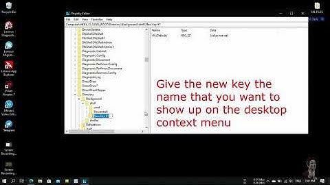How to Add Any Application to the Windows Desktop Right-Click Menu