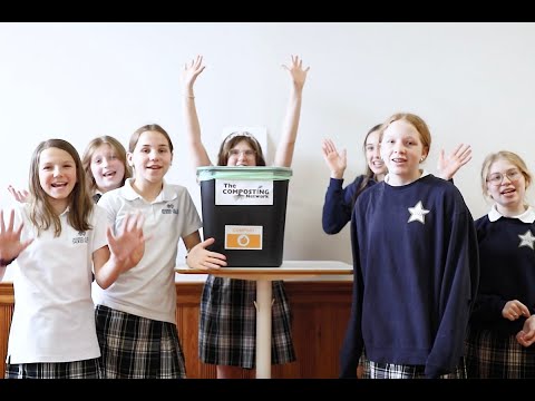 Sacred Heart Middle School Green Team Composting 2023