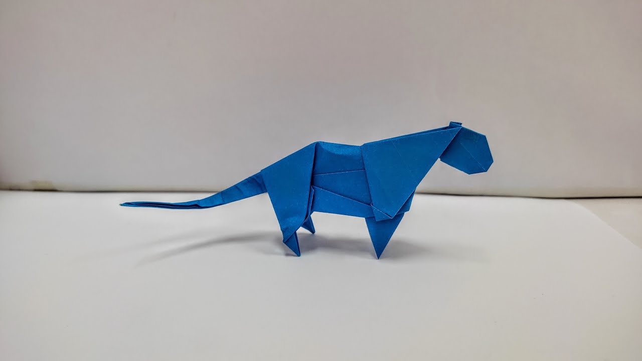 How To Fold a Paper Origami Puma Easy Step By Step