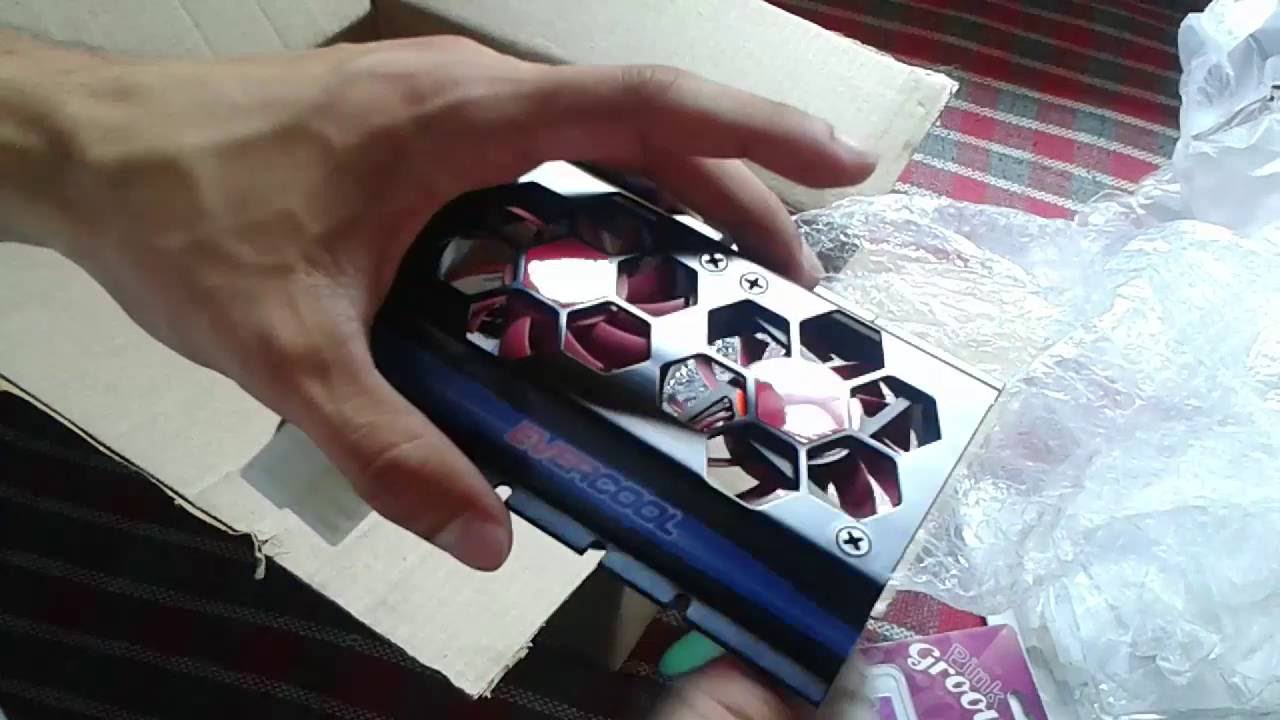 UNBOXING COOLER DEEP COOL 12X12 CM + COOLER PARA HD Evercool Gamer HDF117 YouTube