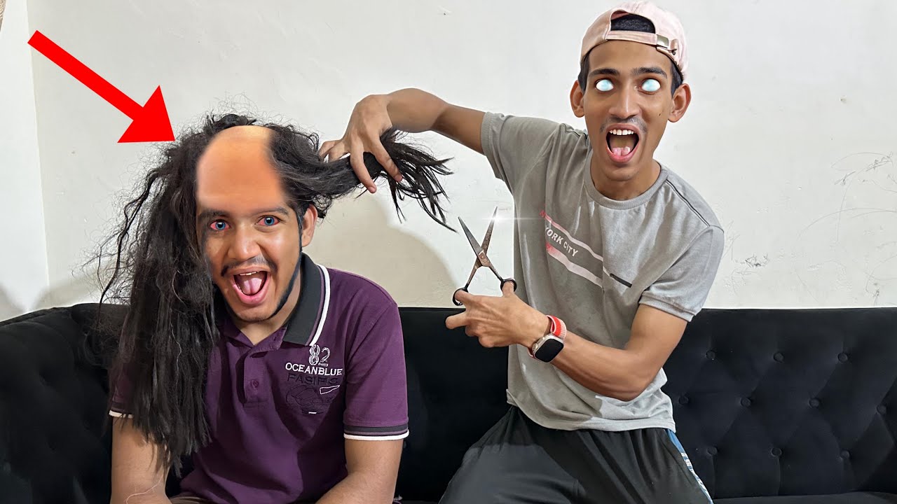 Finally Ahmed Ko Ganja Kardiya 😱| Ak Ultra Ne Sary Baal Cut Diye 😨| Dr Bhai Ka Injection Bangaya 😰|