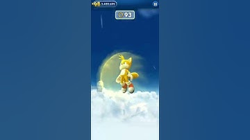 Sonic Dash Movie2 Tails Mission Gameplay walkthrough #shorts #trending #salvicgamer #sonicdash