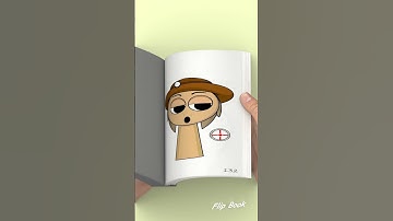 Sprunki Tunner Phase 4 Creativity Flipbook #sprunki #Creativity #Flipbook #shorts