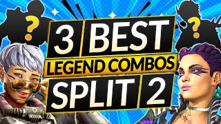 NEW BEST LEGEND COMPS for SPLIT 2 of Season 16 - Top 3 Combos for EASY WINS - Apex Legends Guide