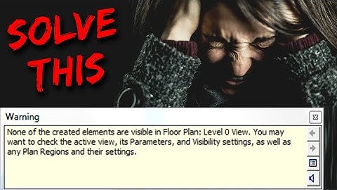 Revit Components NOT SHOWING | 3 MORE SOLUTIONS