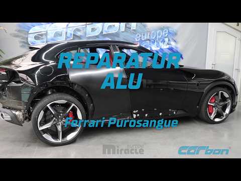 Carbon CBR Reparatur eines Ferrari Purosangue