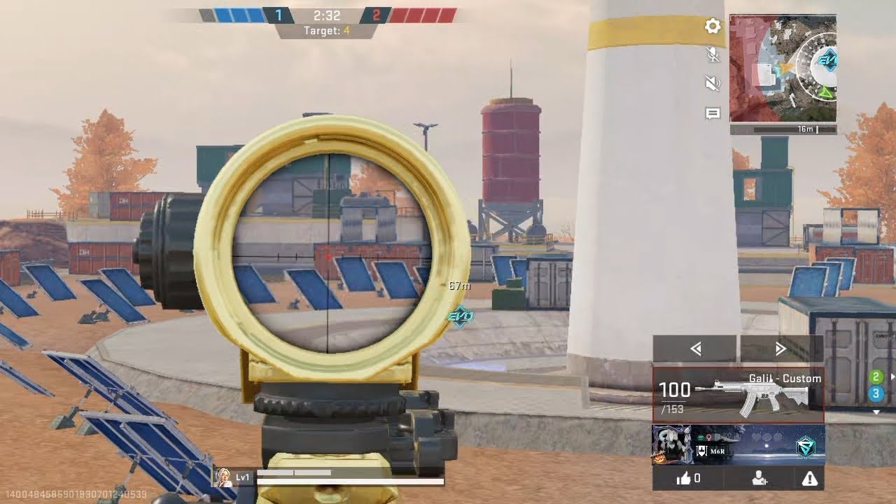 I TRIED TO SHOOT FEMALE SNIPER IN SF RANKED MATCH IN BLOOD STRIKER 