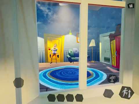 Hello neighbor, Act 1 cutscene glitch.