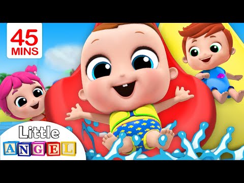 playtime-at-the-waterpark-|-playground-song-|-little-angel-nursery-rhymes