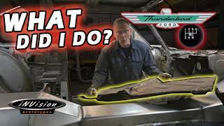 Hand-Built Tunnel Firewall & Floors - You Won’t Believe How Far Things Go - 1963 Thunderbird 6 Speed