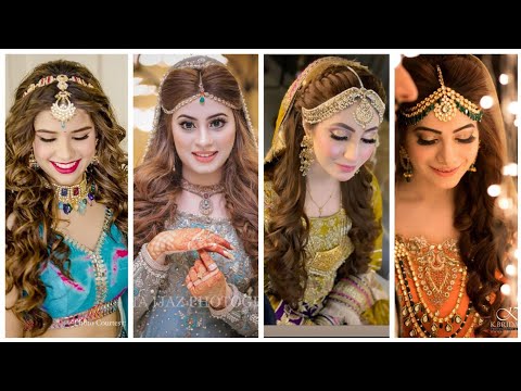 mehndi hair styles with matha patti｜TikTok Search