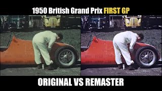 F1 1950 British Grand Prix (Silverstone) FIRST F1 GP [REMASTER]