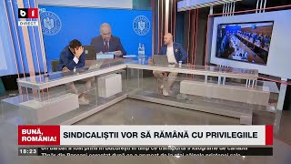 BUNĂ, ROMÂNIA! BOLOJAN VS SINDICALIȘTII REVOLTAȚI/ C.GEORGESCU, INCULPAT PT. PROPAGANDA LEGIONARĂ.P1