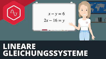 Wie löst man ein Gleichungssystem mit 2 Variablen?