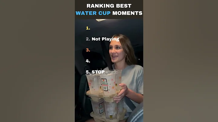 Ranking Best Water Cup Moments 🥤 #tiktok #usa #prank
