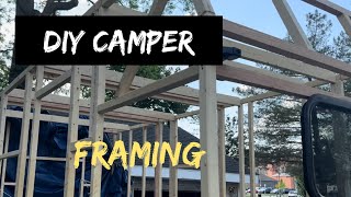 DIY Camper: Framing the Shape of the Camper