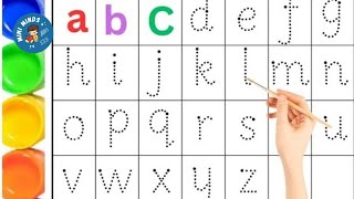 Kids Writing Small Alphabets By practicing it | How to write Small Alphabet letter.