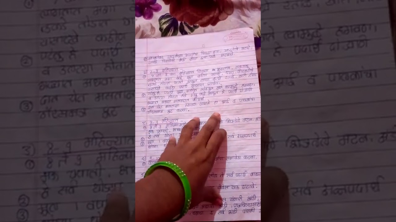 पूरक आहार Anm 1st year imp question (child health nursing)बाल आरोग्य परीचर्या आता मराठीमध्ये 🙂🙏