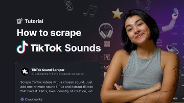 How to Scrape TikTok Sound Data - TikTok Sound Scraper API Tutorial