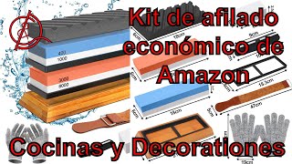 Kit de afilado barato de Amazon 2 Preparación