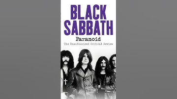 Thumbnail of Paranoid by Black Sabbath 1970 Iconic piece #rock #music #nostalgia